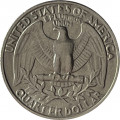 США 25 центов (1/4 доллара) 1988 год - Джордж Вашингтон (D)
