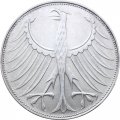 ФРГ 5 марок 1972 - Орёл - G