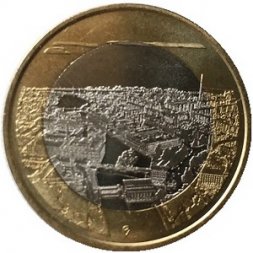 Финляндия 5 евро 2018 год - Национальный парк Таммеркоски