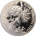 Украина 2 гривны 2001 год - Лиственница польская