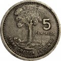 Гватемала 5 сентаво 1979 год
