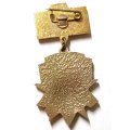 Знак 40 лет освобождения Белоруссии. Орден Отечественной войны (золотистый)