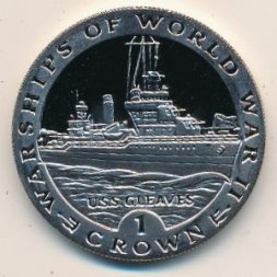 Гибралтар 1 крона 1993 год