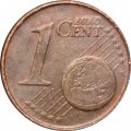 Греция 1 евроцент 2002 год (без отметки монетного двора)