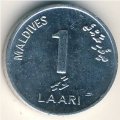 Мальдивы 1 лаари 1984 год