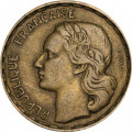 Франция 50 франков 1953 год - B