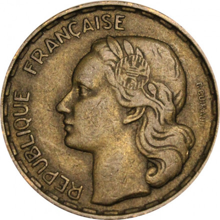 Франция 50 франков 1953 год - B