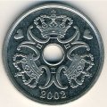 Дания 2 кроны 2002 год