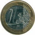 Франция 1 евро 2002 год