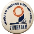 Значок Гимназия 49 Приморского района Санкт-Петербурга