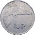 Ирландия 10 пенсов 1978 год - Лосось
