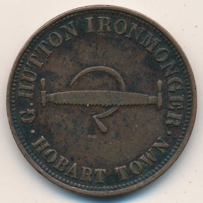 Австралия 1 пенни 1850 год