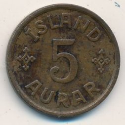 Исландия 5 эйре 1931 год