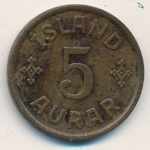 Исландия 5 эйре 1931 год