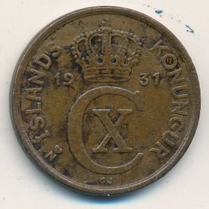 Исландия 5 эйре 1931 год