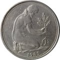 ФРГ 50 пфеннигов 1985 год (F)