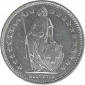 Швейцария 1/2 франка 1977 год
