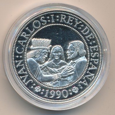 Испания 5000 песет 1990 год