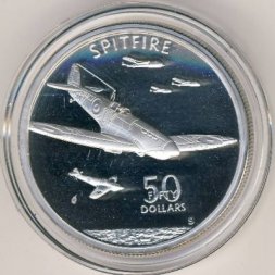 Маршалловы острова 50 долларов 1991 год