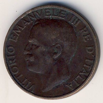 Италия 10 чентезимо 1934 год