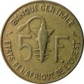 Западная Африка 5 франков 1969 год