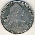 Бавария 1 талер 1770 год