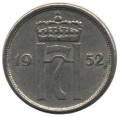 Норвегия 10 эре 1952 год