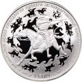 Кыргызстан 1 сом 2016 год - Легковооруженный воин Кыргызского каганата