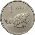 Латвия 1 лат 2010 год - Жаба