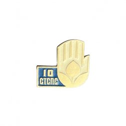 Значок 10 лет СТСПС