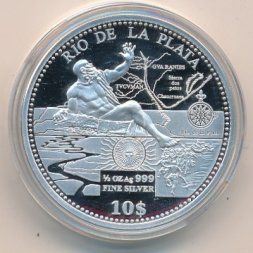 Острова Кука 10 долларов 2011 год