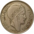 Алжир 100 франков 1950 год