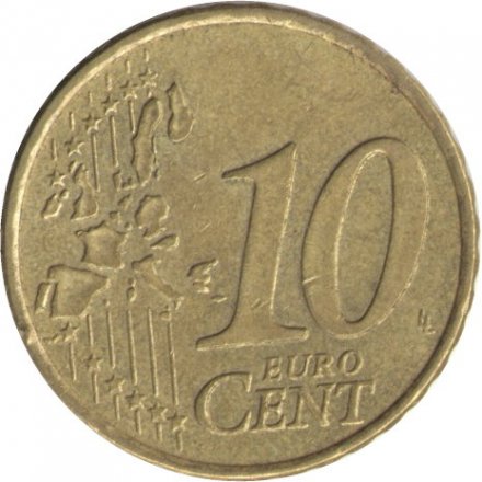 Греция 10 евроцентов 2006 год