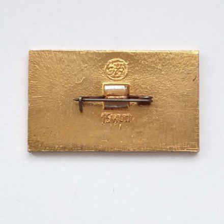 Значок История авиации в СССР. Фарман-4. 1910 (синий)