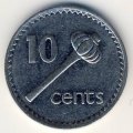 Фиджи 10 центов 1990 год