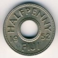 Фиджи 1/2 пенни 1952 год