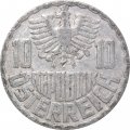 Австрия 10 грошей 1957 год