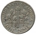 США 1 дайм (10 центов) 1956 год - Рузвельт (D)