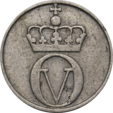 Норвегия 10 эре 1960 год