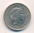 Швейцария 10 раппенов 1927 год
