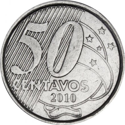 Бразилия 50 сентаво 2010 год - Барон Рио-Бранко