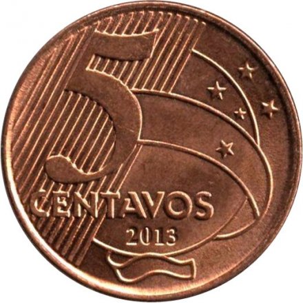 Бразилия 5 сентаво 2013 год