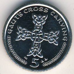 Остров Мэн 5 пенсов 2001 год