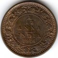 Британская Индия 1/12 анны 1916 год