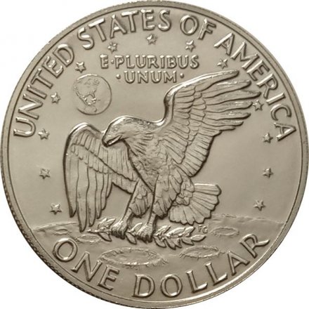 США 1 доллар 1973 год - Доллар Эйзенхауэра (S, UNC)