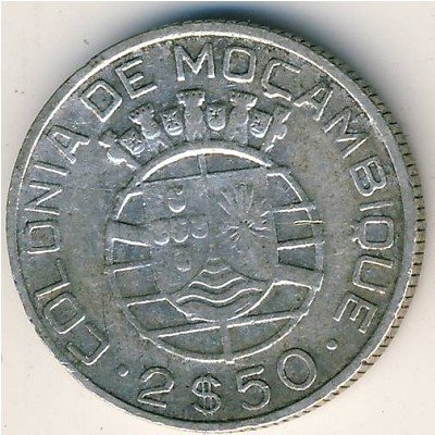 Мозамбик 2,5 эскудо 1942 год