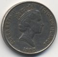 Соломоновы острова 20 центов 1993 год Малаита