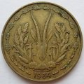 Западная Африка 10 франков 1964 - Антилопа