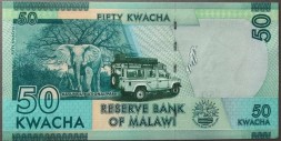 Малави 50 квача 2017 год - Инкоси Махоси Гомани II. Цихлида Ливингстона. Слоны - UNC