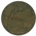 Великобритания 1/2 пенни 1907 год